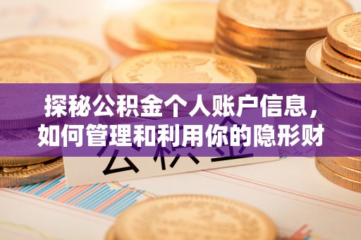 会昌探秘公积金个人账户信息，如何管理和利用你的隐形财富