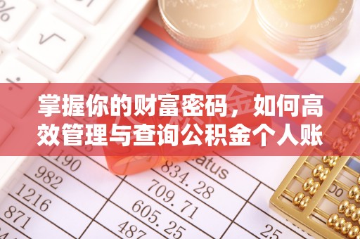 会昌掌握你的财富密码，如何高效管理与查询公积金个人账户信息